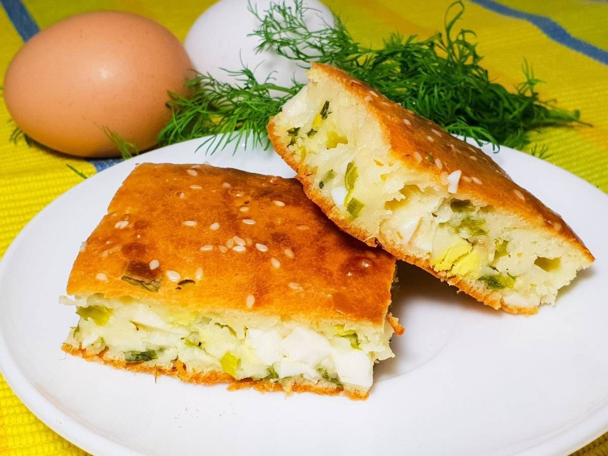 Пирожки с капустой с яйцом в духовке пошаговый рецепт с фото