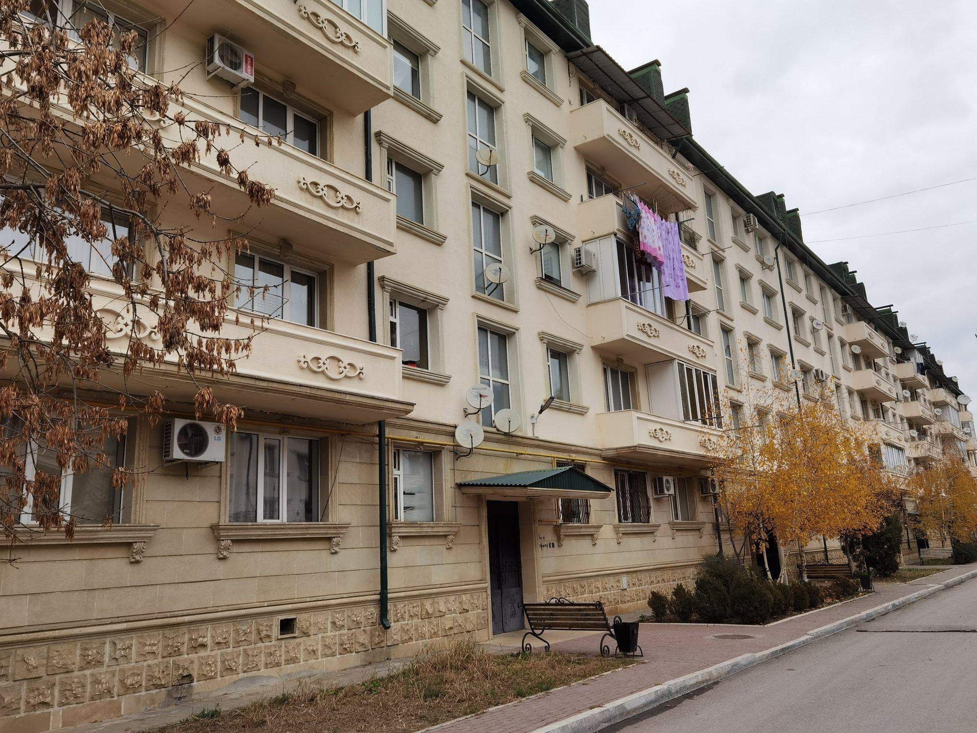 Фасад дома в чечне