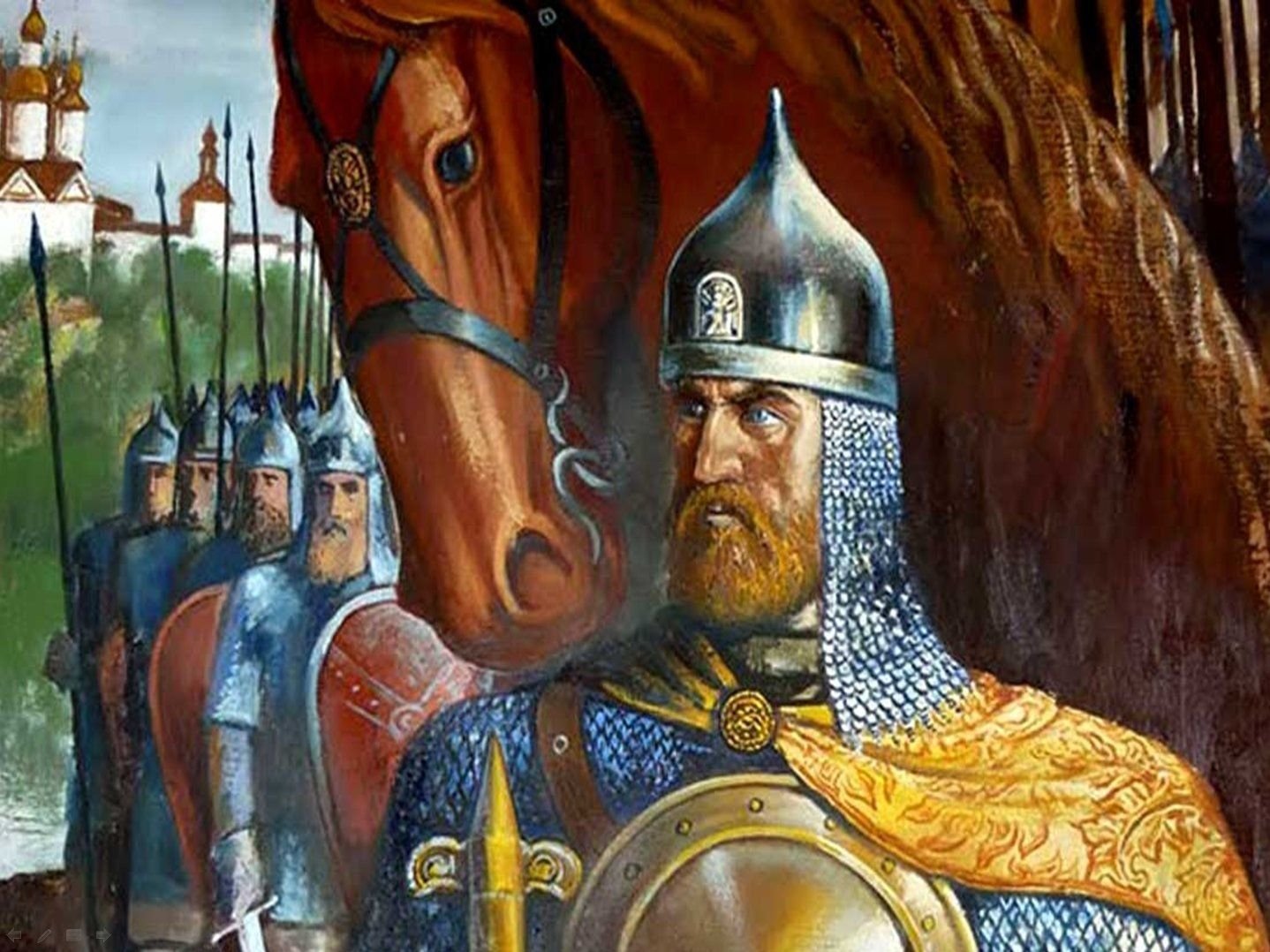 Князь Дмитрий Донской в 1380г
