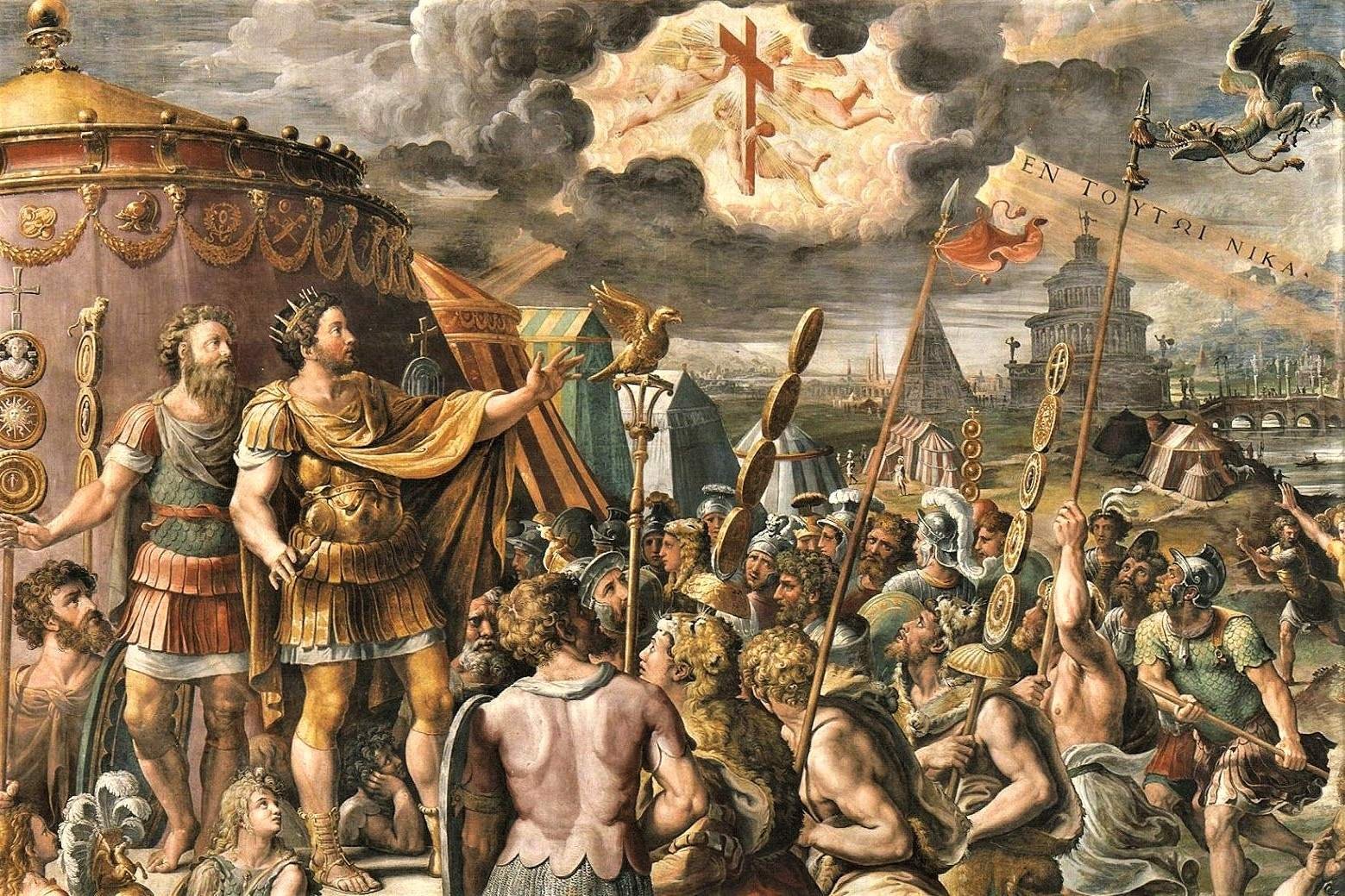 Победа императора Константина над Максенцием