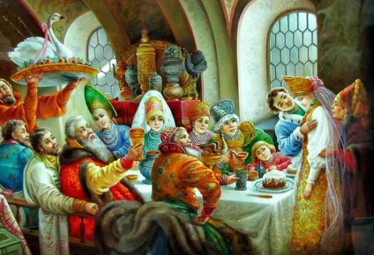 Федоскино Боярский пир