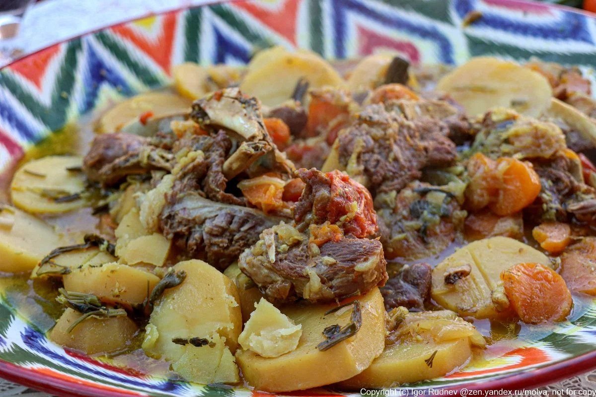 Картофель по афгански рецепт