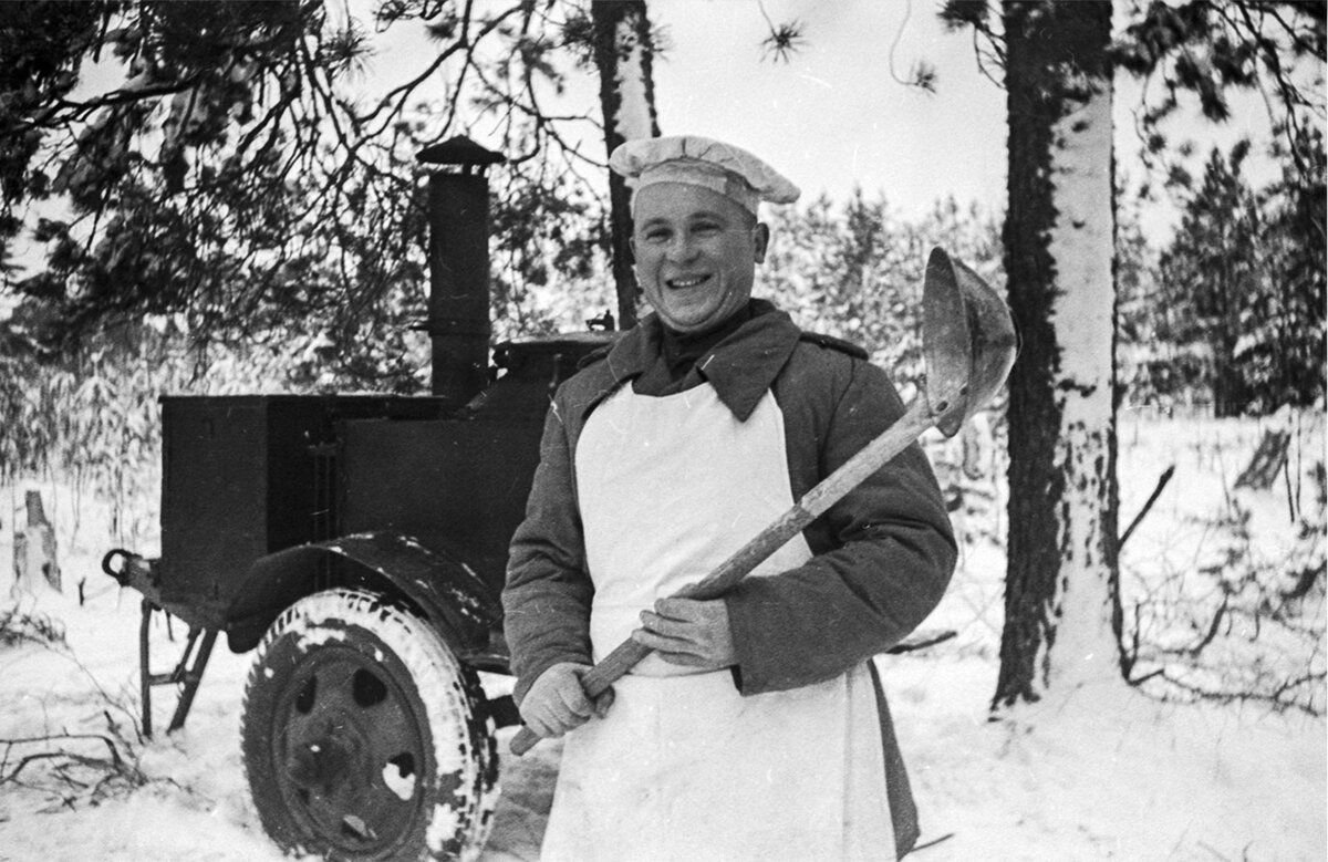 Советская Полевая кухня в Великую отечественную войну