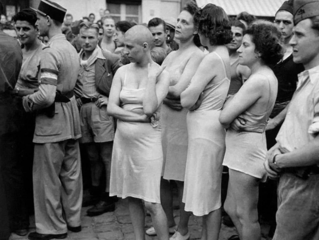 Издевательства нацистов над женщинами