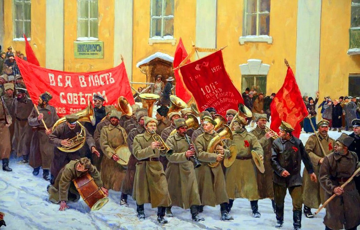 Картина февральская революция 1917