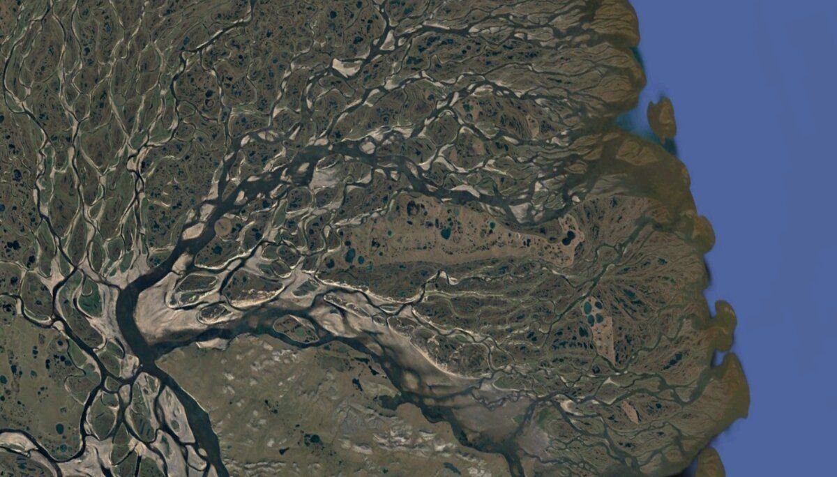 Дельта реки лена
