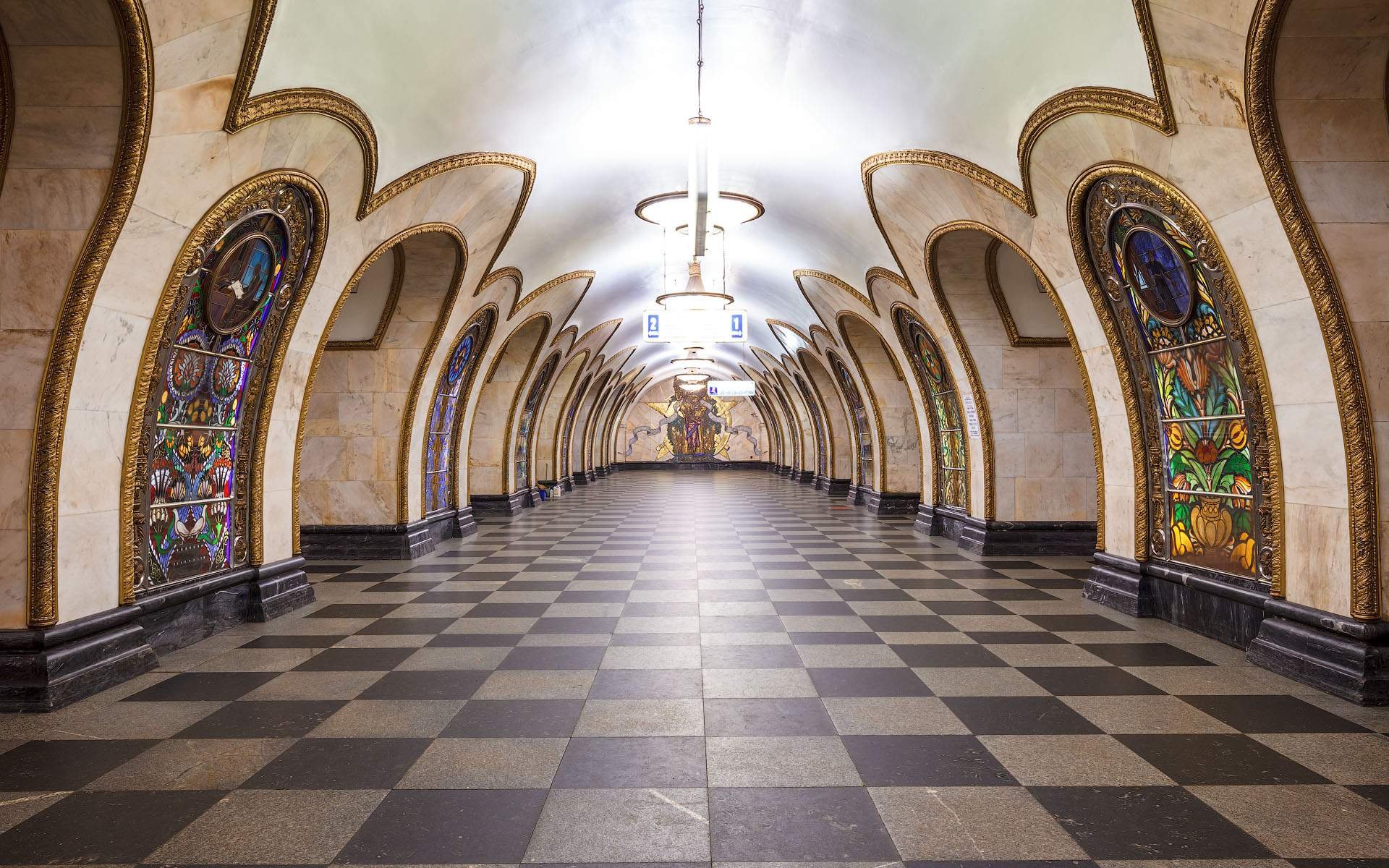 Самые красивые станции метро москвы фото