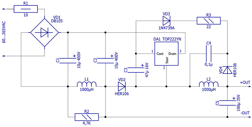 Ld7550bbn схема включения