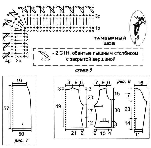 Вязание олеси данилюк со схемами