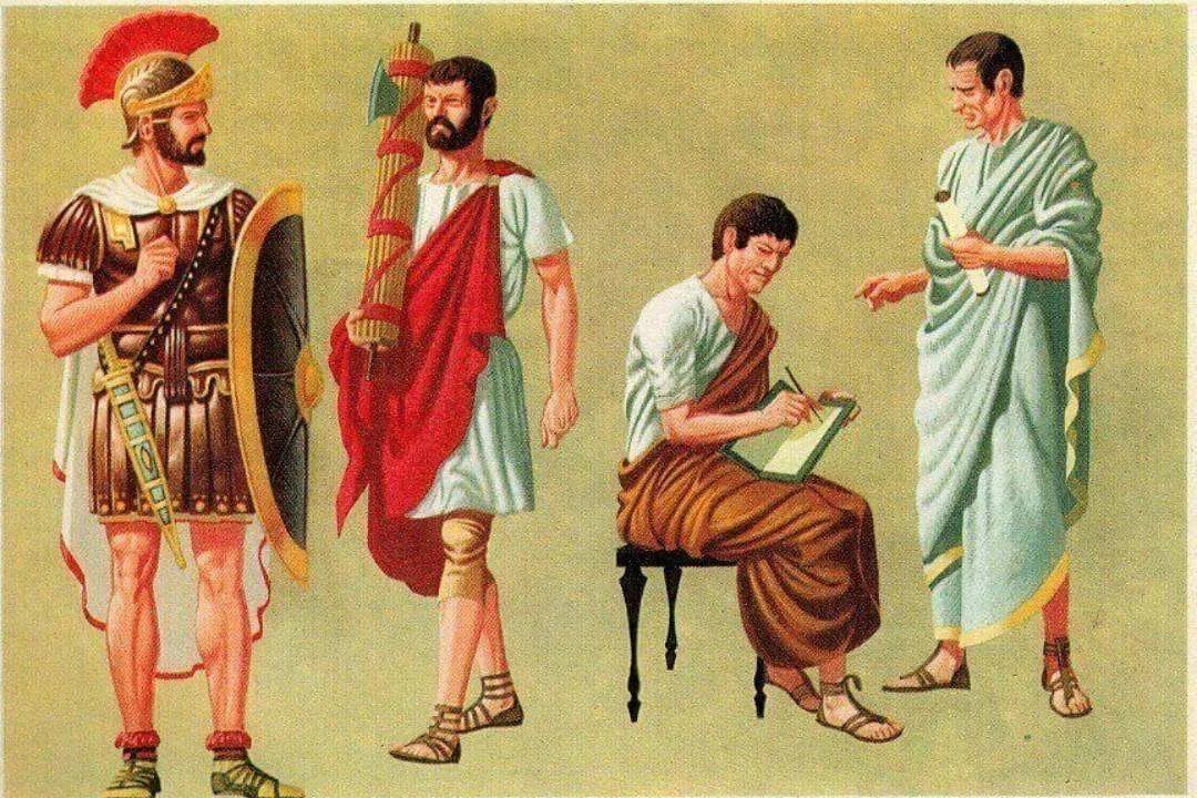 Древние римляне одежда