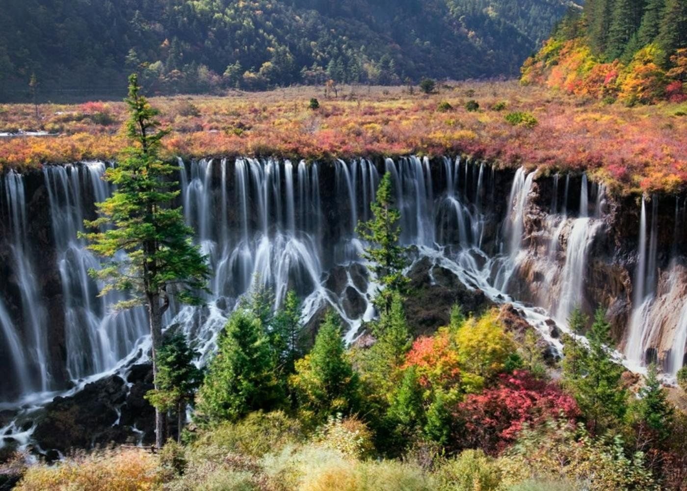 Китайский водопад