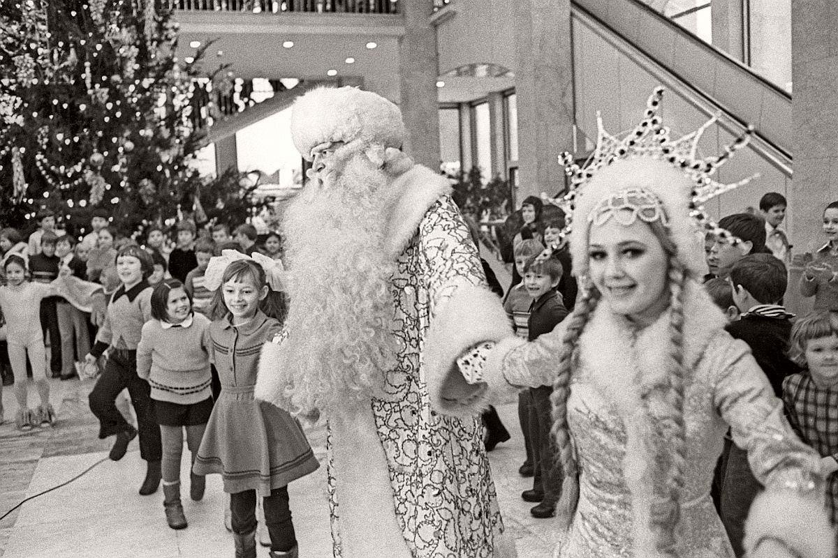 Кремлевская елка 1960е год