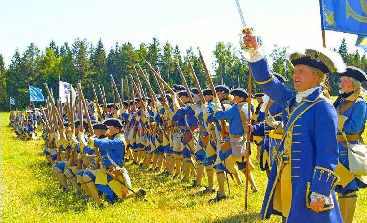 Шведская армия Карла 12 Северная война