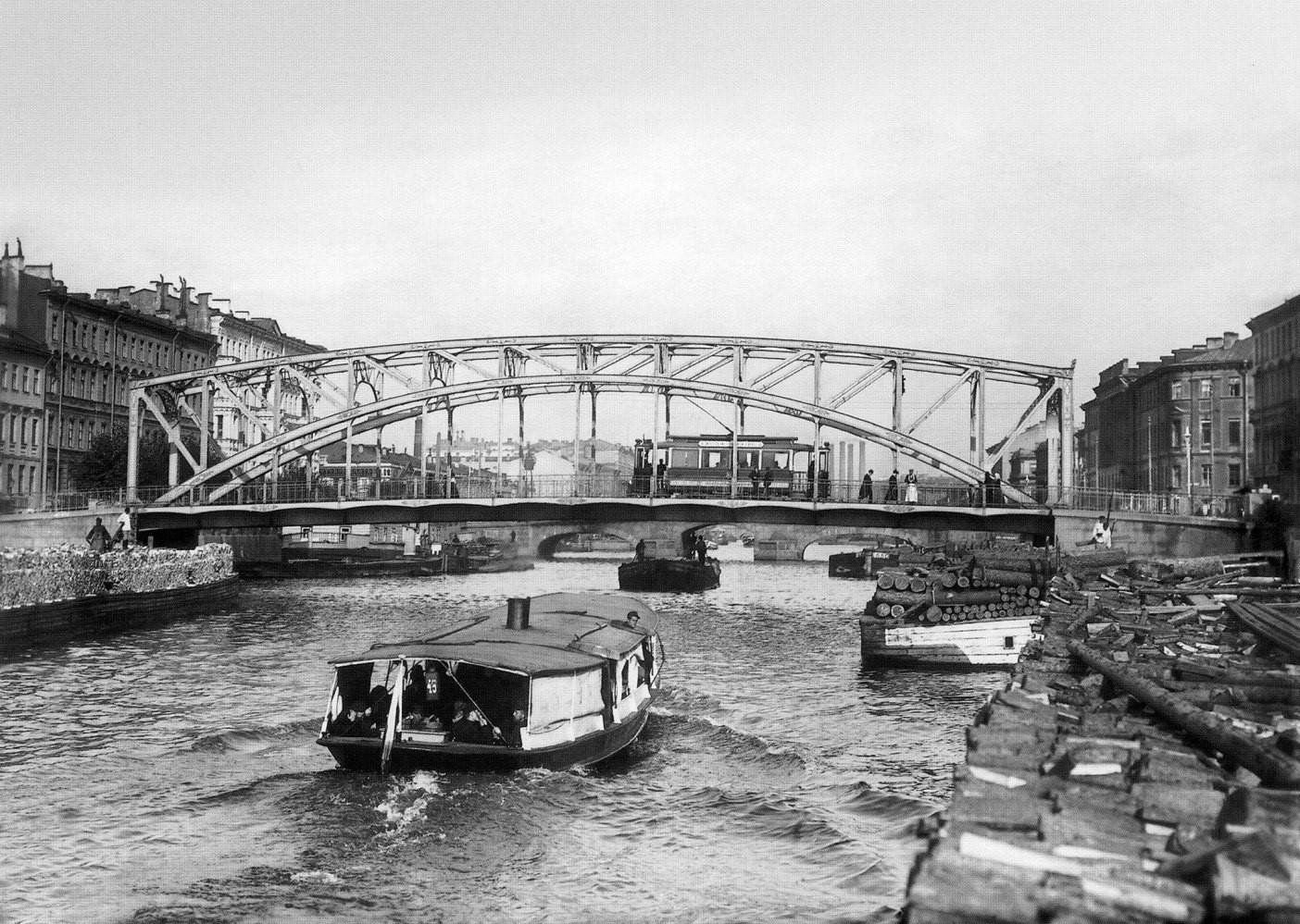 Ретро в санкт петербурге. Измайловский мост (трамвайный). СПБ Измайловский мост трамвайный. Измайловский трамвайный мост через Фонтанку. Измайловский трамвайный мост в Санкт-Петербурге Wikipedia.