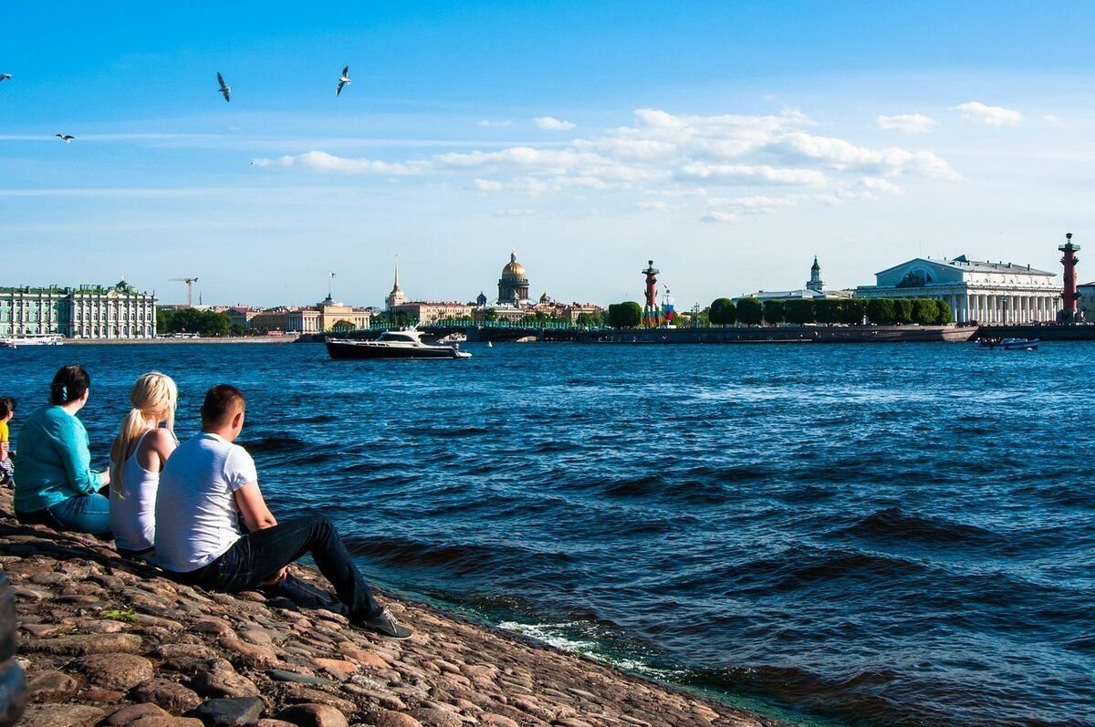 санкт петербург с людьми