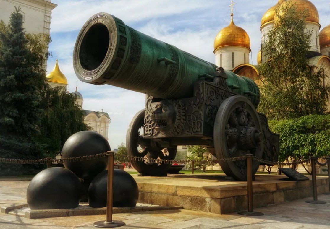Как выглядит царь пушка в москве