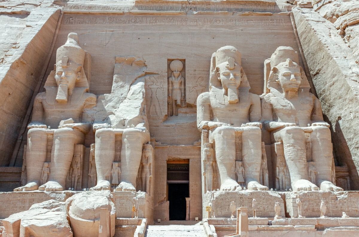 Египет Абу Симбел храм Рамсеса