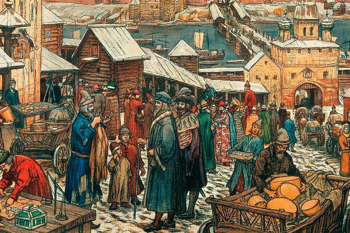 Древняя торговля картинки
