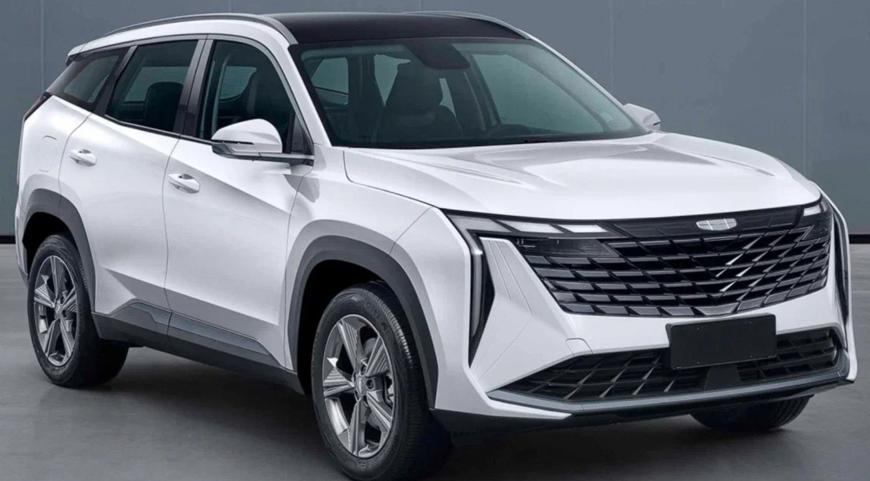 Geely atlas презентация