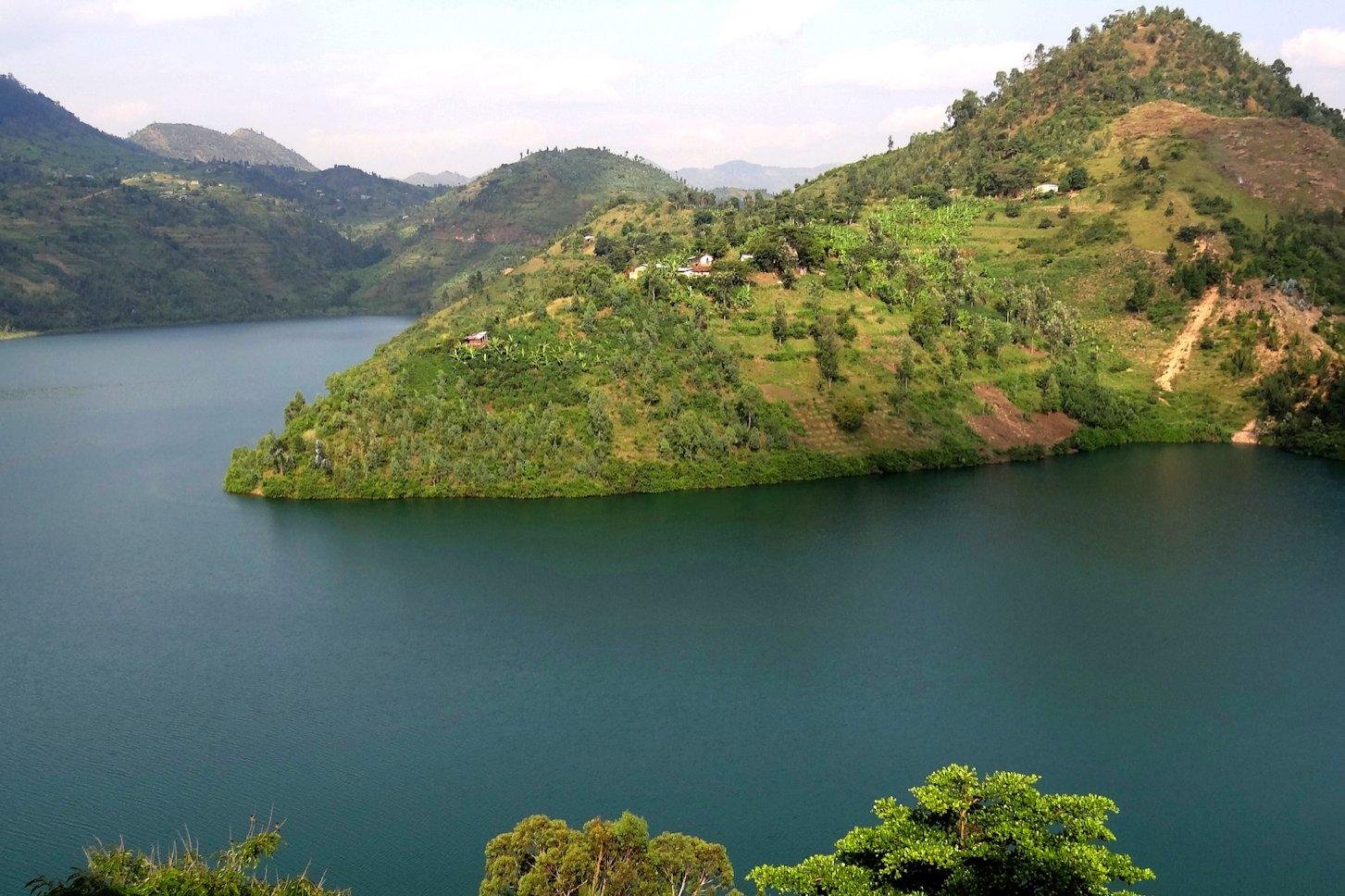Озеро Киву Руанда