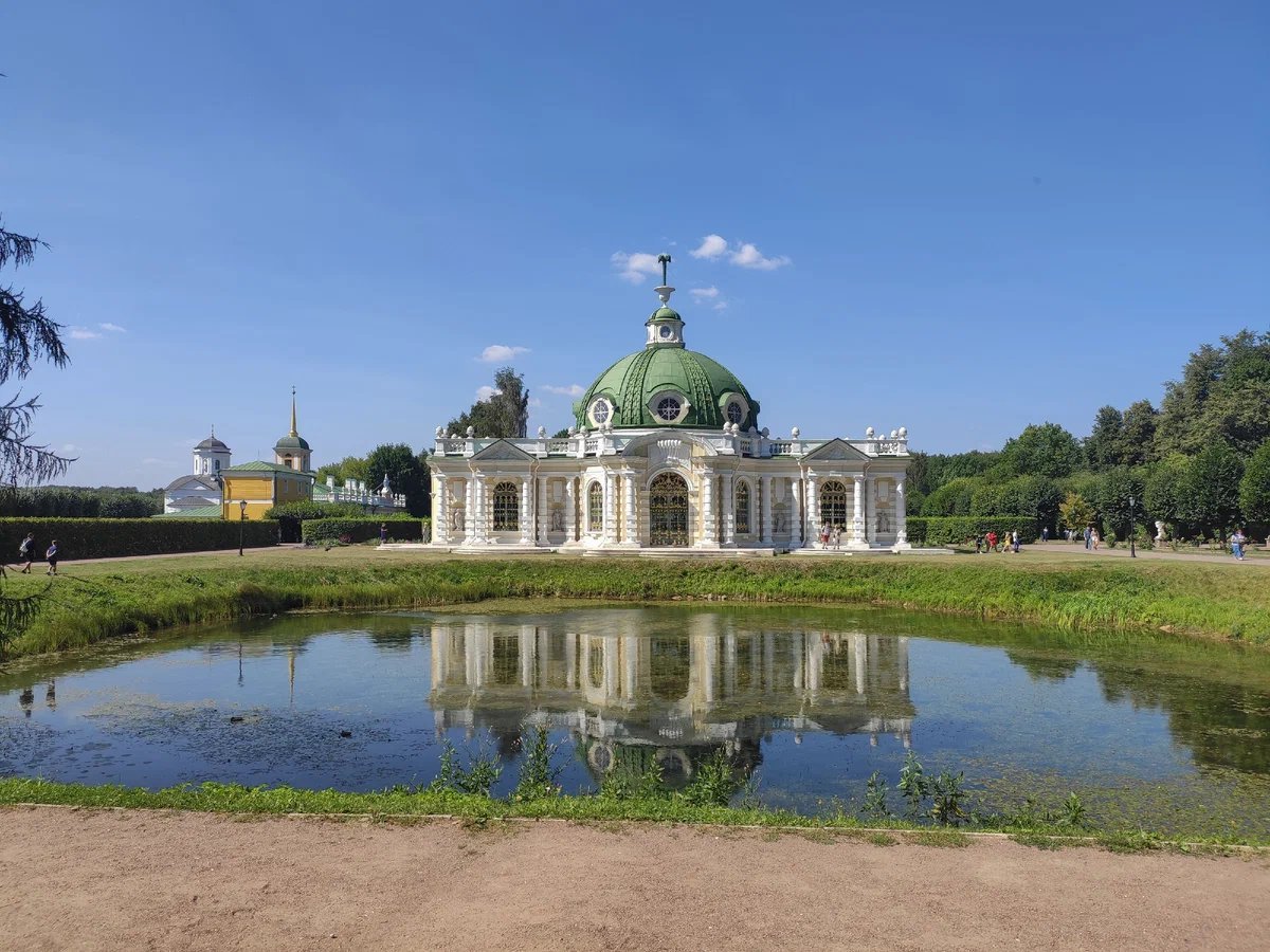 Итальянский пруд в Кусково
