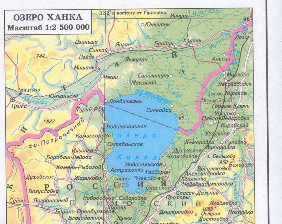 Карта камень рыболов приморский край