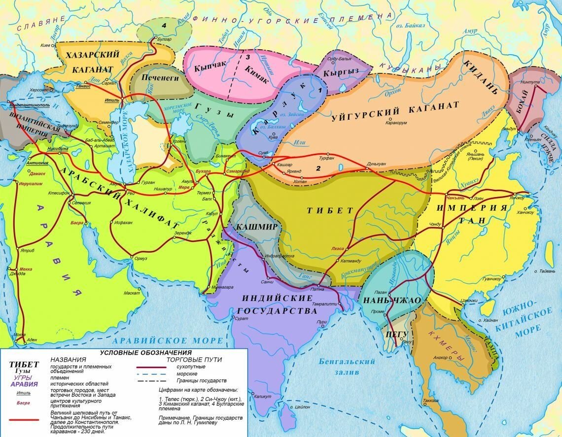 Тюркские народы россии карта