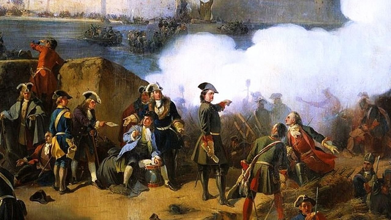 Первые военные походы петра i. Штурм крепости Нотебург 11 октября 1702 года.