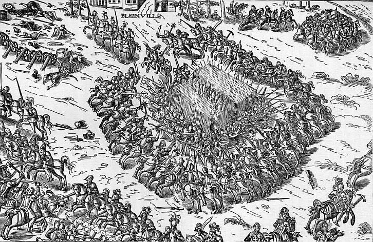 Терция испанская пехота схема