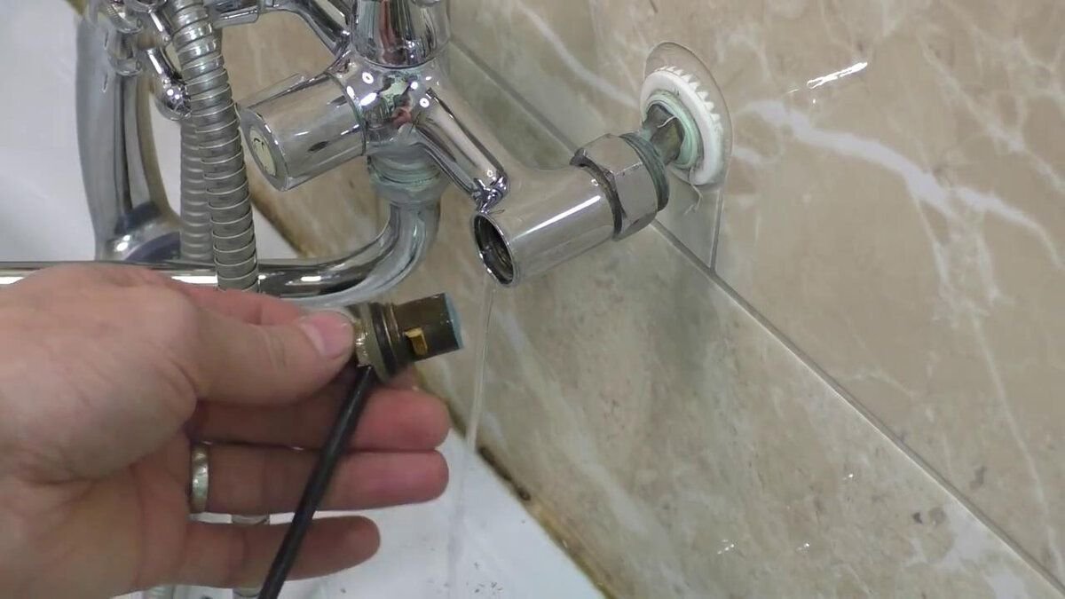 Замена кранбуксы в смесителе