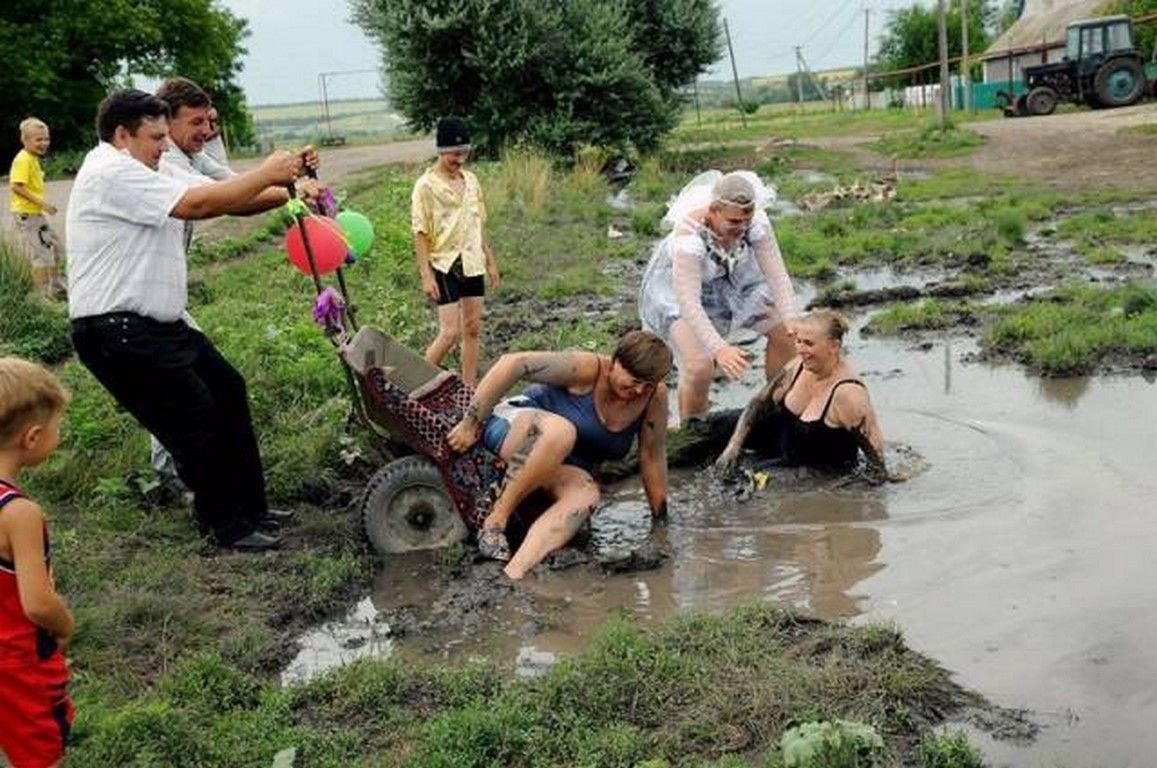 Пьянка в деревне