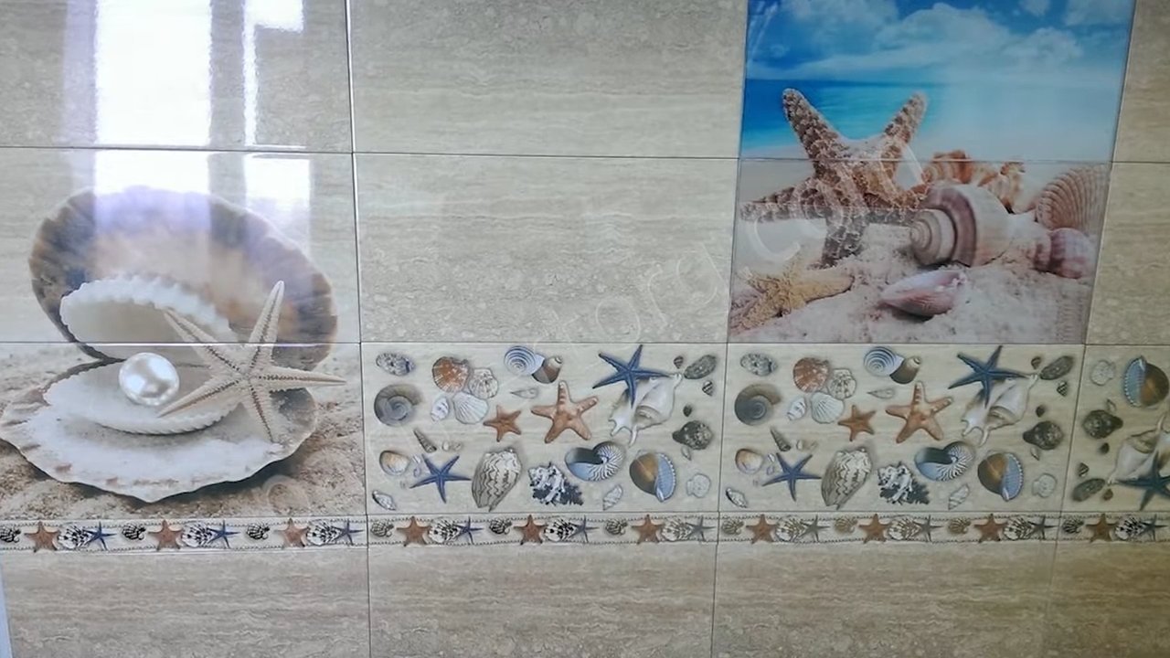 Керамическая Плитка С Ракушками
