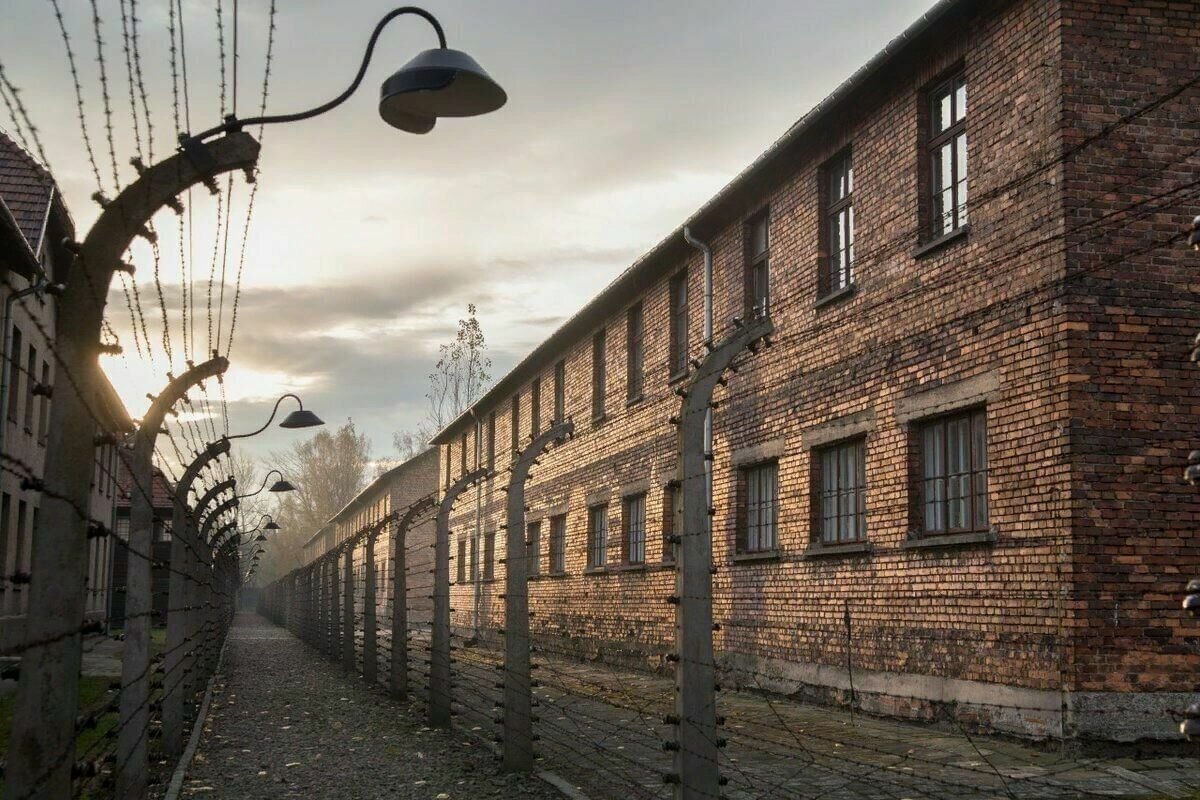 Концлагерь в польше освенцим картинки