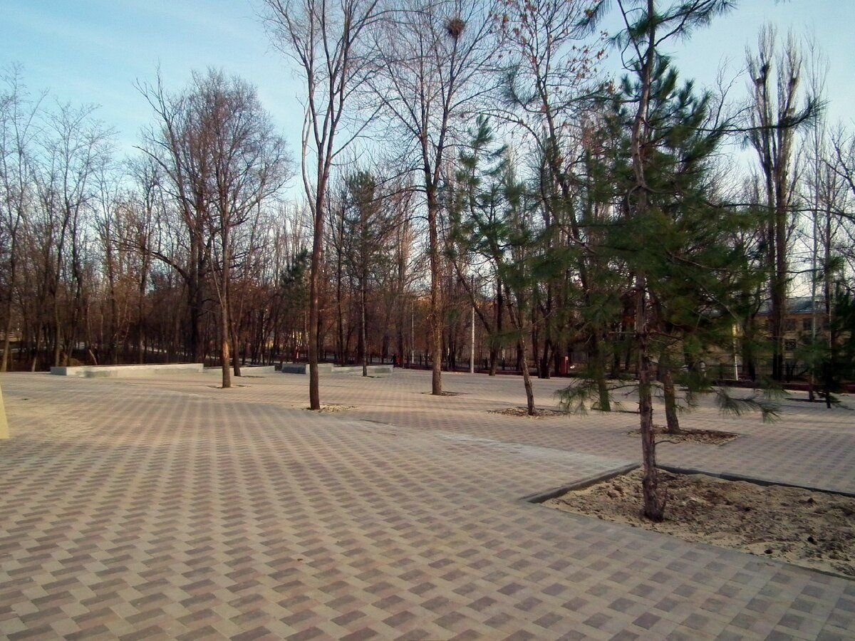 Парк Гагарина в Куйбышеве до реконструкции