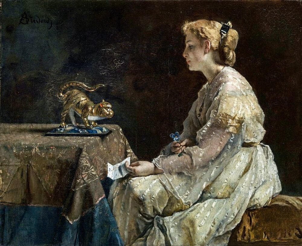 Alfred stevens картины