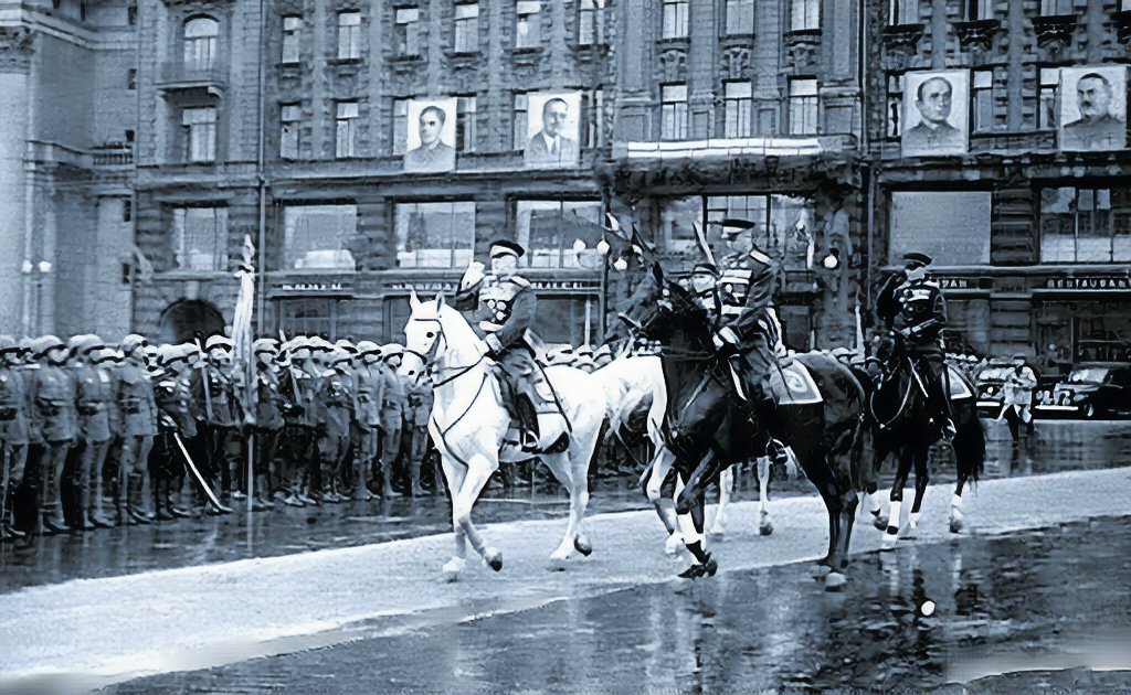 Маршалы парада победы 1945