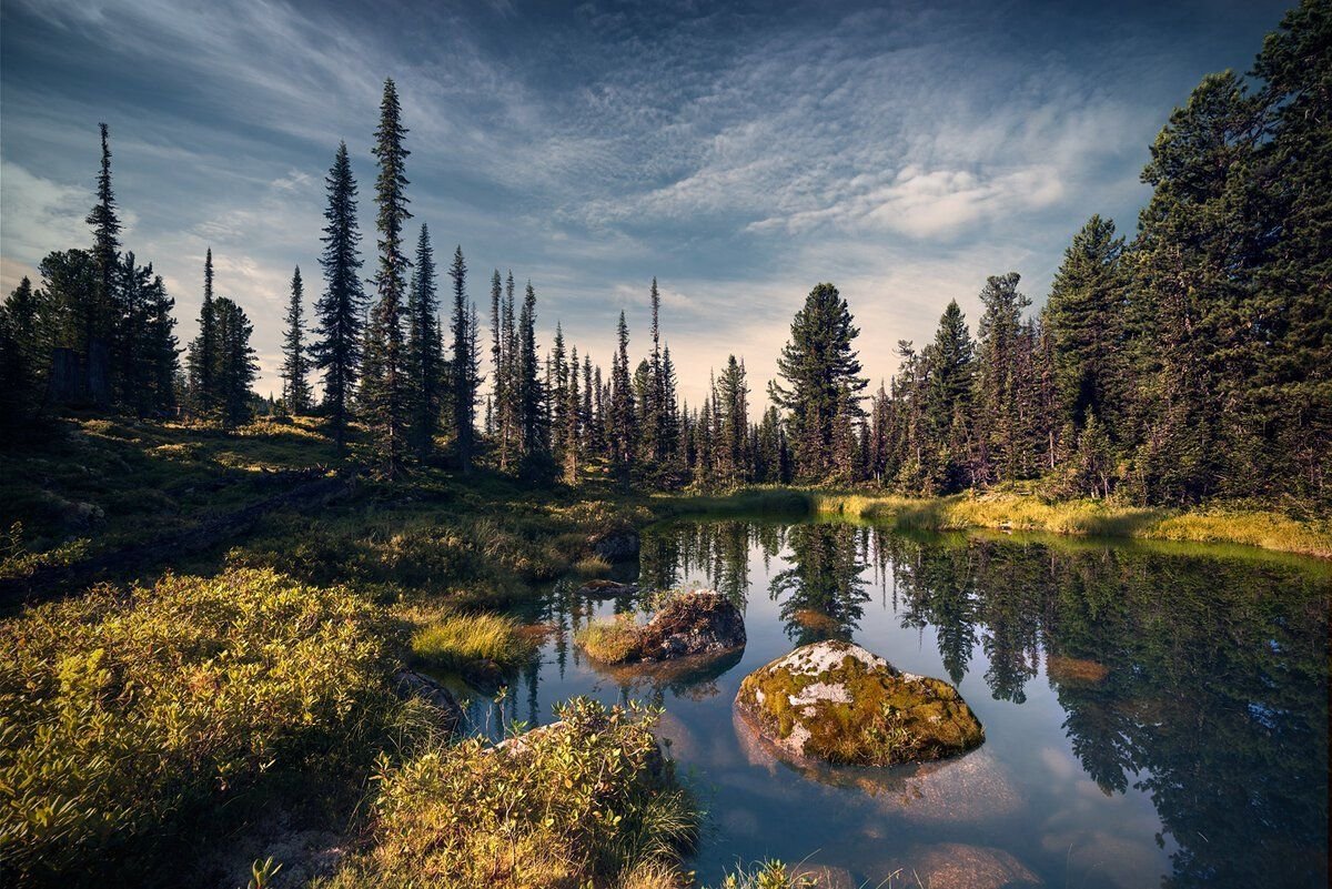 Пейзаж сибири фото