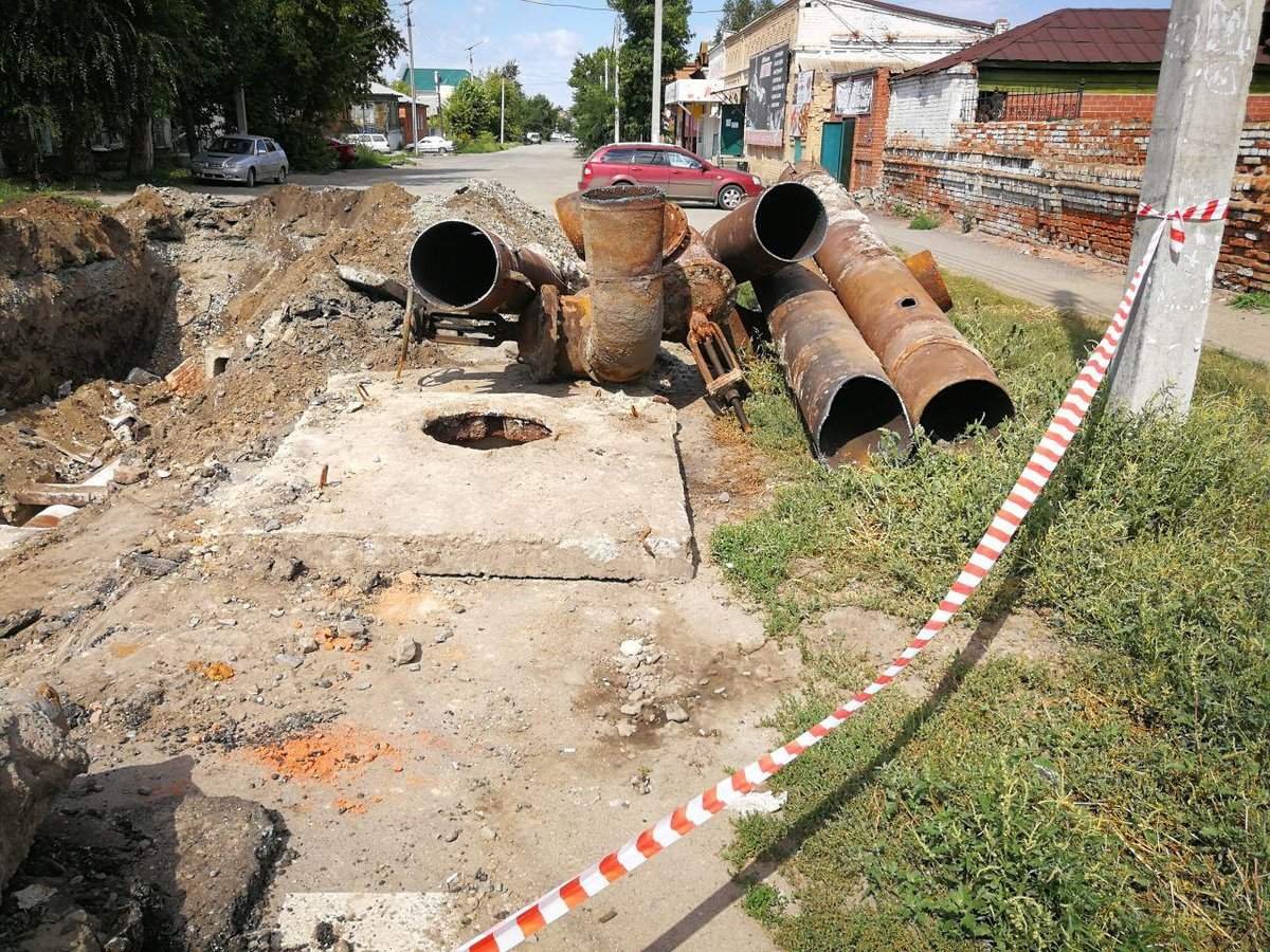 После замены труб не течет вода