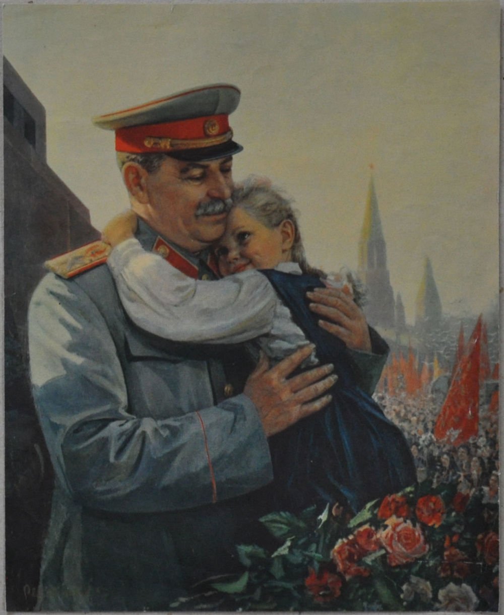 Сталин на картинах советских художников