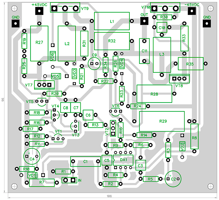 Quad 405 схема