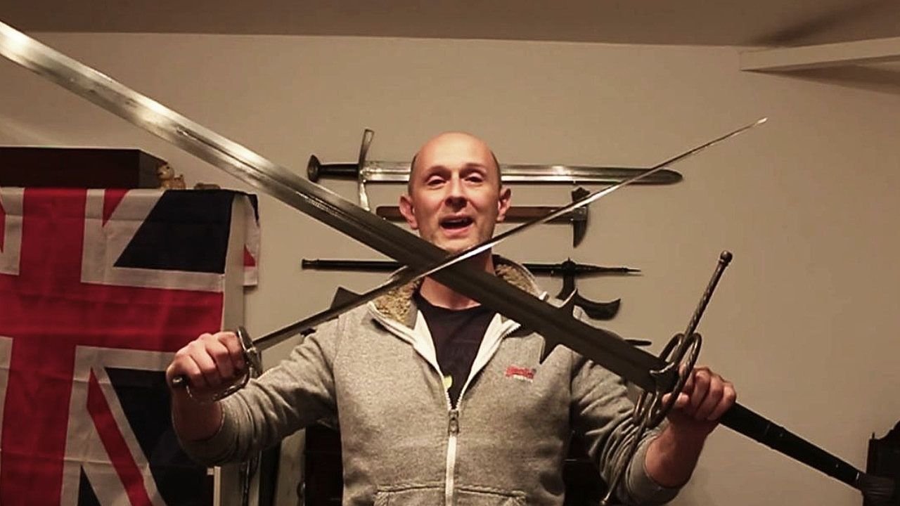 Steel arms. Цвайхандер меч. Фламберг цвайхандер. Двуручный меч цвайхандер Ландскнехт. Пьер Герлофс Дониа меч.