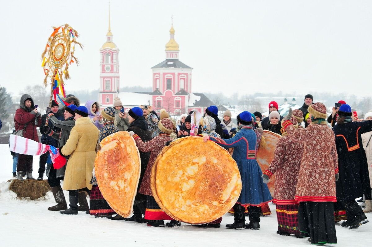 На масленицу которую празднуют в конце зимы