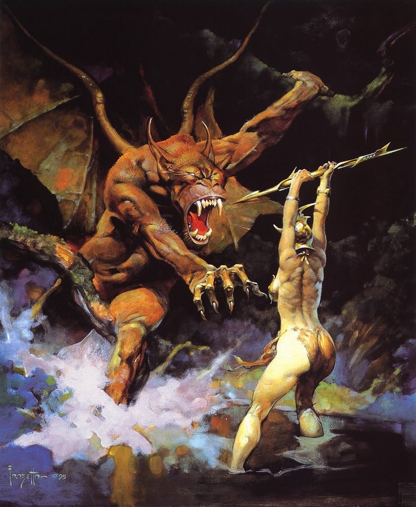 Frank frazetta картины