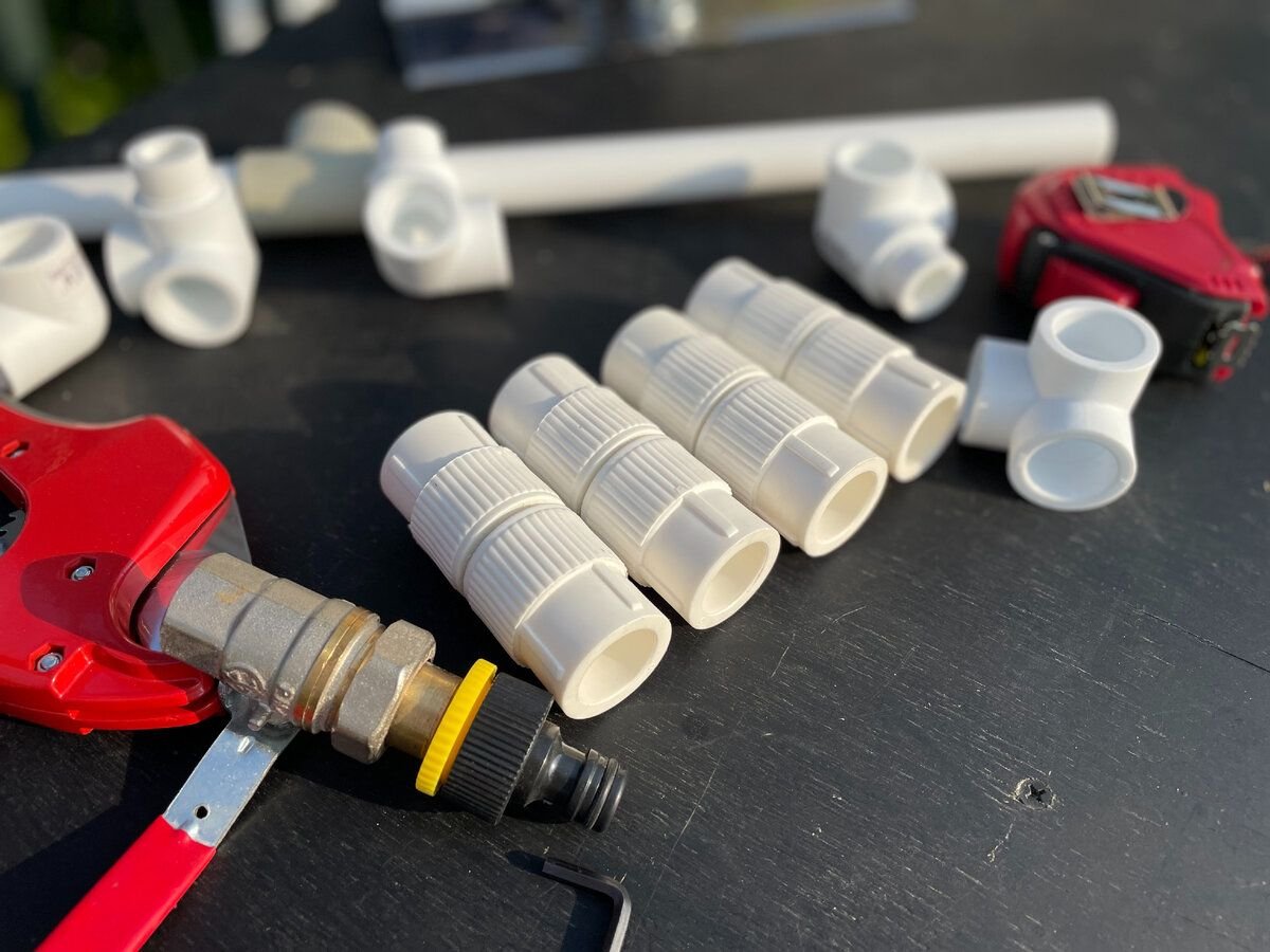 Гараж из полипропиленовых труб своими руками