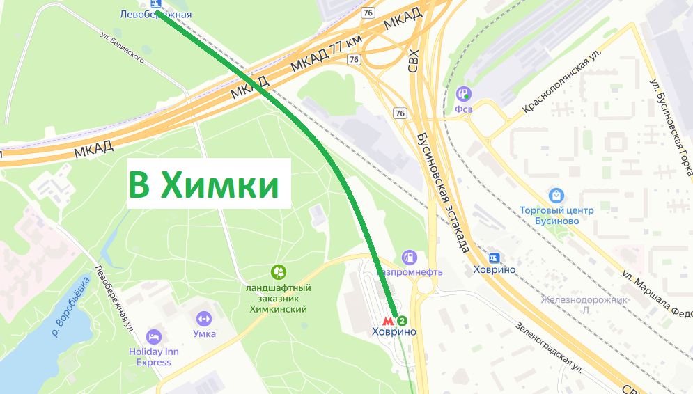 Схема метро ховрино с выходами