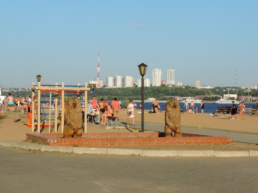 Пляж в перми