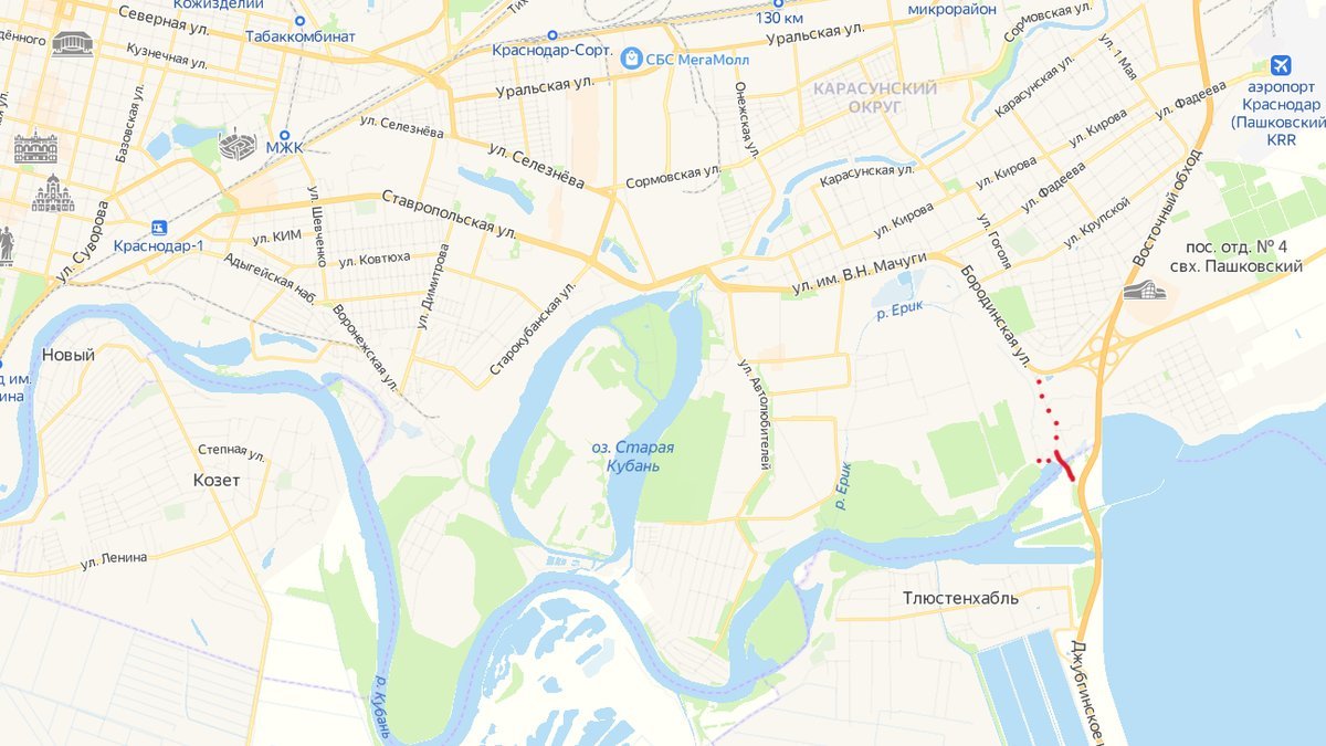 Карта п тлюстенхабль