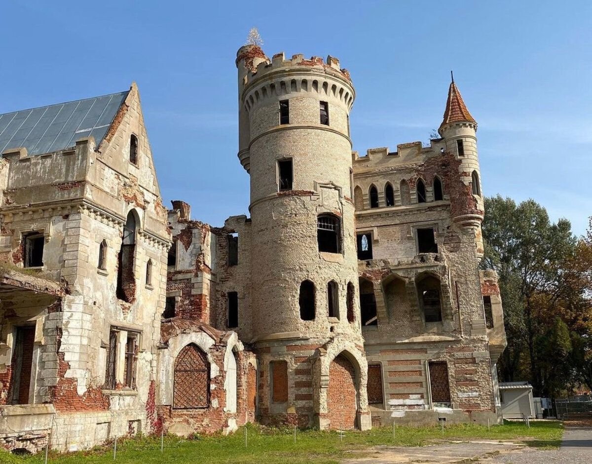 Заброшенные замки Готика Венгрии Словении