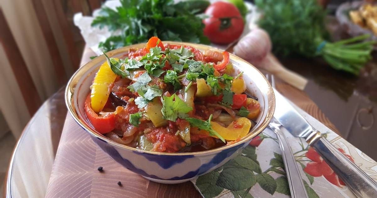 Рагу из баклажанов грузинская кухня