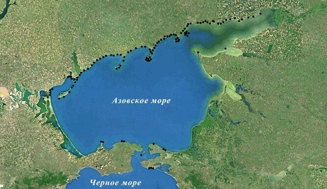 Черного моря и азовского